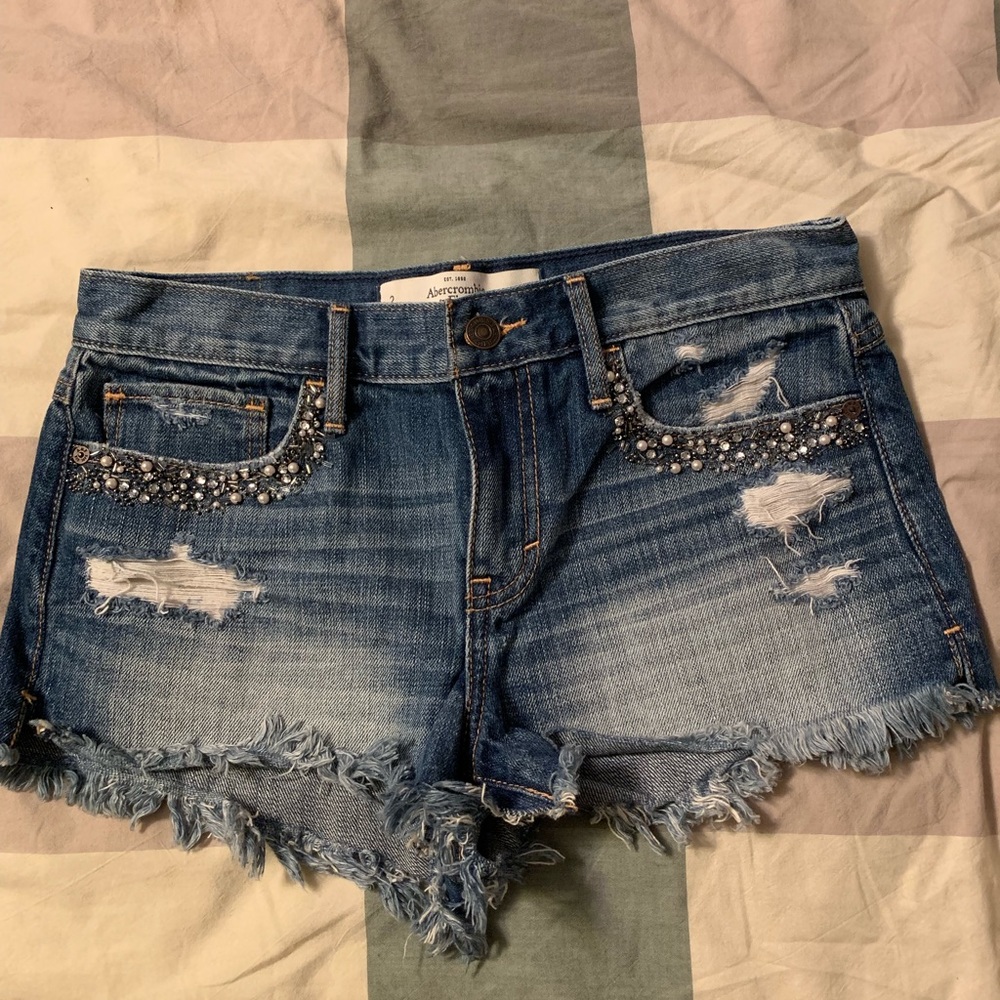 Blue Jean Shorts